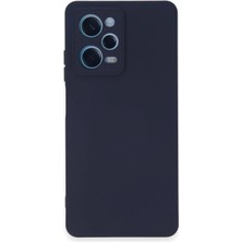 Xiaomi Redmi Note 12 Pro 5g Kılıf Nano Içi Kadife Silikon - Lacivert - MONAS3053-1171