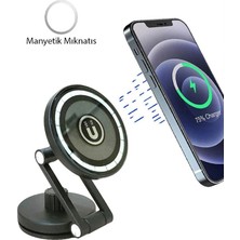 Ally Le-07 Torpido Üstü Araç Iç ve Masa Üstüi Magsafe Telefon TUTUCU-(1903) - MONAS7391-5626