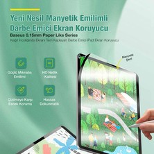 Baseus iPad Mini 8.3inç (2021) Manyetik Kenarlı Mıknatıslı Ekran KORUYUCU-(1903 - MONAS8702-38
