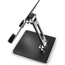Ally MT134 Alüminyum Masaüstü Ayarlanabilir Tablet Tutucu Masa STANDI-(1903) - MONAS9978-6281