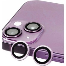 iPhone 14 Raze Metal Kamera Lens - Mor - MONAS3521-1387