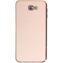 Samsung Galaxy J7 Prime Kılıf Volet Silikon - Pembe - MONAS5256-5484