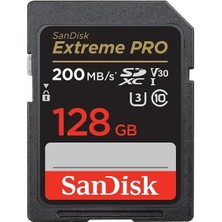 Sandısk 128GB Extreme Pro SDSDXXD-128G-GN4IN V30 Sdxc Hafıza Kartı