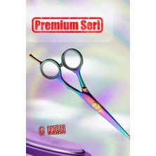 Rainbow Düz Uçlu Tek Vidalı Saç Kesim Makası 5.5 Inç XLQ576