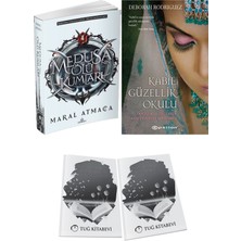 Kabil Güzellik Okulu ve Ephesus Yayınları Medusanın Ölü Kumları 4 Maral Atmaca 2li Set + Hediyeli