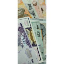 10 Adet Yabancı Ülke Kagıt Paraları, Hepsi Farklı ve Çil