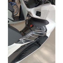 Honda Pcx 125 2025 ile Uyumlu Kaydırmaz 6d Karbon 44 Parça Tank Pad Seti GC40