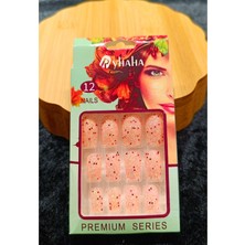 Monalisa Home Lüks Simli Figürlü Takma Tırnak