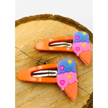 2 Li Figürlü Renkli Lüks Çıt Çıt Toka