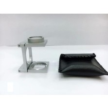 1 cm Full Çelikkaplı Full Çelik Kaplı Katlamalı Büyüteç TH-9008A