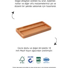 Üçlü Modüler Organizer - Aker Wood Art