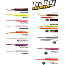 Fujin Baby Worm 5.2 cm Floating Lrf Silikon Yem