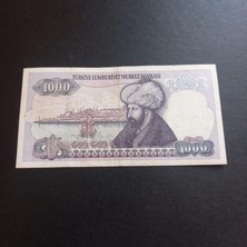 Escoines Koleksiyon 39963688414932A43B 7.emisyon 1000 Türk Lirası H88 Serisi Çt Eski Kağıt Para