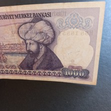 Escoines Koleksiyon 39963688414932A43B 7.emisyon 1000 Türk Lirası H88 Serisi Çt Eski Kağıt Para