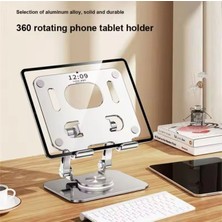 Xiaomi Mi Pad 5 11 Uyumlu 360 Derece Dönebilen Katlanabilir Metal Stand