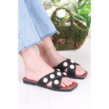 Fort 014-20 Fls Toka Detaylı Tatil Terliği Günlük Terlik Kadın Terlik