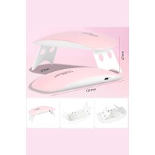 Sun Mini Uv LED 6 Ledli Tırnak Kalıcı Oje Kurutucu USB