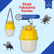 Vet Karasinek Tuzağı Kova Kara Sinek Öldürücü Ahır Bahçe Çiftlik Restorant Açık Alan Kulanımına Uygun