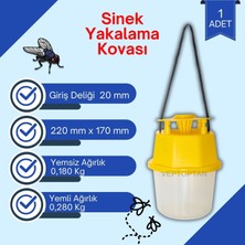 Vet Karasinek Tuzağı Kova Kara Sinek Öldürücü Ahır Bahçe Çiftlik Restorant Açık Alan Kulanımına Uygun