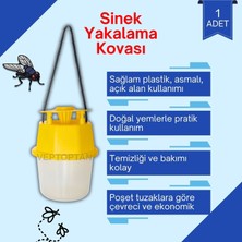 Vet Karasinek Tuzağı Kova Kara Sinek Öldürücü Ahır Bahçe Çiftlik Restorant Açık Alan Kulanımına Uygun