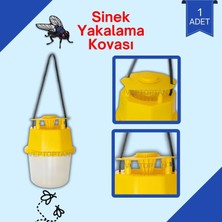 Vet Karasinek Tuzağı Kova Kara Sinek Öldürücü Ahır Bahçe Çiftlik Restorant Açık Alan Kulanımına Uygun