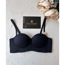 Lady Baby Straplez Kesim Destekli Dikişsiz Balensiz Toparlayıcılı Ithal Iz Yapmaz Sütyen