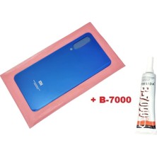 Tkgz Xiaomi Mi 9se Arka Pil Batarya Kapağı (CAM+B-7000) Mavi