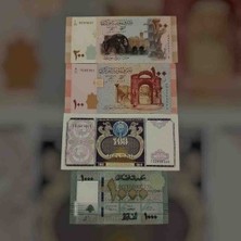 10 Adet Yabancı Ülke Kağıt Paraları