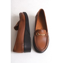 Büyük Numara Hakiki Deri Ortepedik Comfort Kadın Ayakkabı