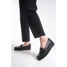 Büyük Numara Hakiki Deri Ortepedik Comfort Kadın Ayakkabı