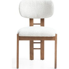 Rodi Ahşap Boyalı Yemek Sandalyesi 2 Li Set