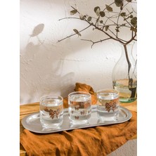 Lc Waıkıkı  Baskılı Cam Bardak 3'lü 280 ml  (W5)