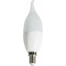 7 Watt Ledli Buji Ampul E14 Duylu Beyaz Işık