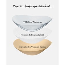 Silikon Sütyen Yüksek Yapışkan Özellikli Dekolte/abiye Dolgunlaştırıcı ve Toparlayıcı Kopçalı Sütyen