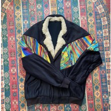 Aztek Unisex Oversize Vintage Ceket Lgdl3