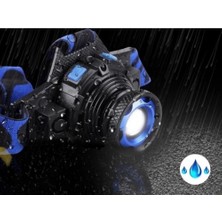 Rubby Kafa Feneri Şarjlı 200 Metre Menzilli