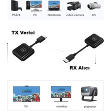 Apera GA32 HDMI Transmitter And Receiver Verici ve Alıcı Wireless Kablosuz Gönderici 1080P 60Hz