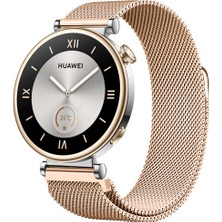 Huawei Watch Gt4 41MM Uyumlu Manyetik Milanese Loop Metal Kordon