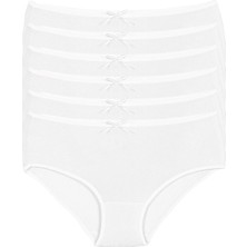 Yıldız Kadın 6 Lı Organik Bambu Yüksek Bel Bato Külot