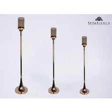 Seta Regina Mumluk Dev Ince Ayak Orta Gold 104 cm