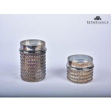 Seta Mercury Mumluk Boncuk Küçük Gray 6.5 cm