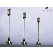 Seta Regina Mumluk Dev Ince Ayak Küçük Bronz 90 cm