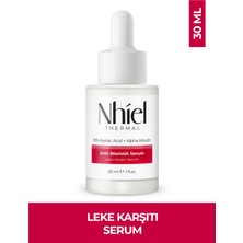 Nhiel Thermal Leke Karşıtı Serum 30 ml (%10 Azelaik Asit + Alfa Arbutin)