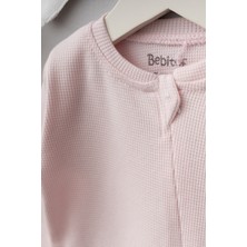 Bebitof My Baby Kumsal % 100 Coton 10 Lu Hastane Çıkışı Yeni Sevimli Balonlu Tavşan Desenli 10110