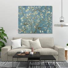 Kanvas Tablo Van Gogh Tablosu Ev Ofis Dekoru Klasik Duvar Tablosu Van-Gogh-Almond