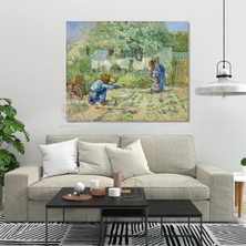 Kanvas Tablo Van Gogh Tablosu Ev Ofis Dekoru Van-Gogh-50 Klasik Duvar Tablosu