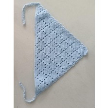 Almira Bebe Çocuk Bandana Örgü pembe