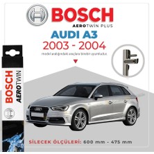 Bosch Aerotwin Muz Silecek Takımı Audi A3 2003-2004 ile Uyumlu