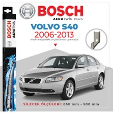 Bosch Aerotwin Muz Silecek Takımı Volvo S40 2006-2013 ile Uyumlu