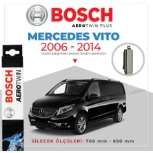Bosch Aerotwin Muz Silecek Takımı Mercedes Vito 2006-2014 ile Uyumlu